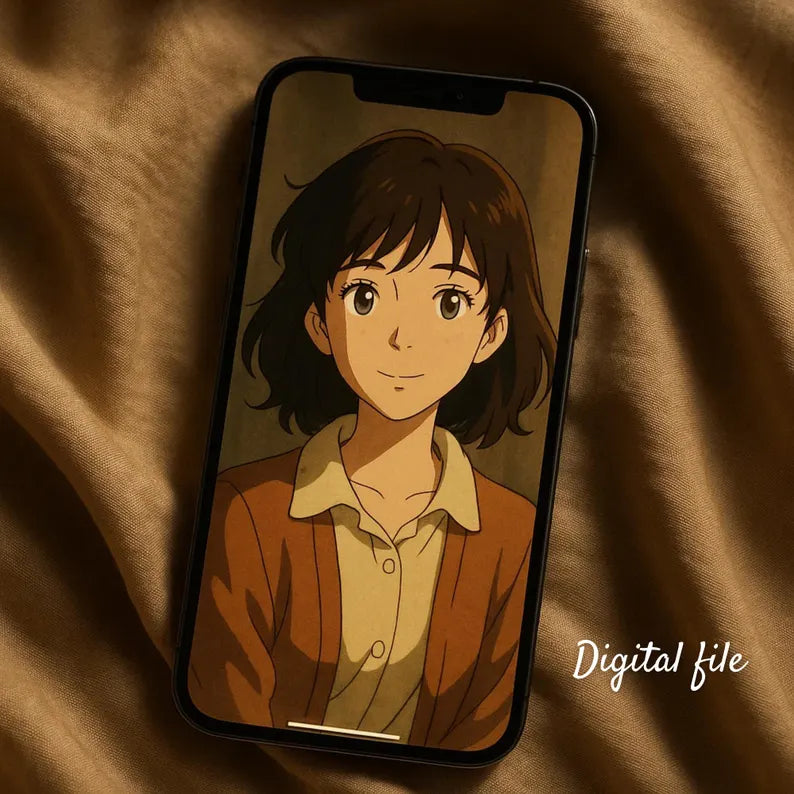 Custom Ghibli Anime Portrait